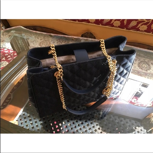Authentic Michael Kors denim Susannah handbag - Picture 5 of 5